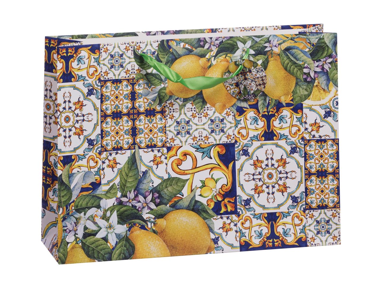 Borsa in carta 42x12xh31cm in 4 decori assortiti