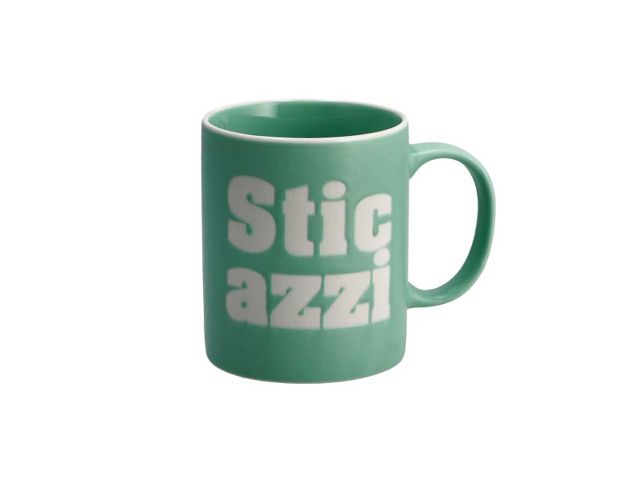 Tazza mug divertente in porcellana, scritta "sticazzi" 340ml - colori assortiti - Star