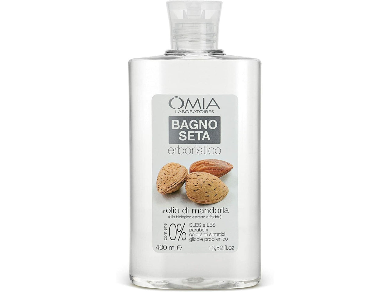 Omia ecobio dermo bagno seta mandorla di sicilia 400 ml$