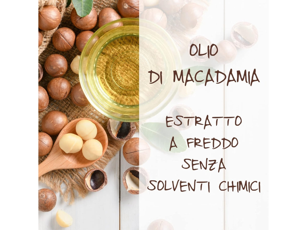 Omia olio capelli macadamia