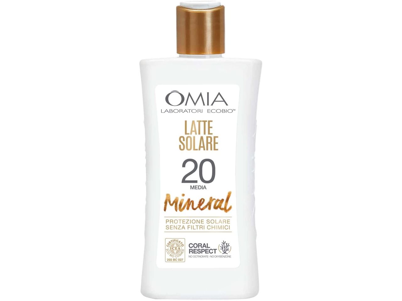 Omnia latte solare bio argan spf20 200ml