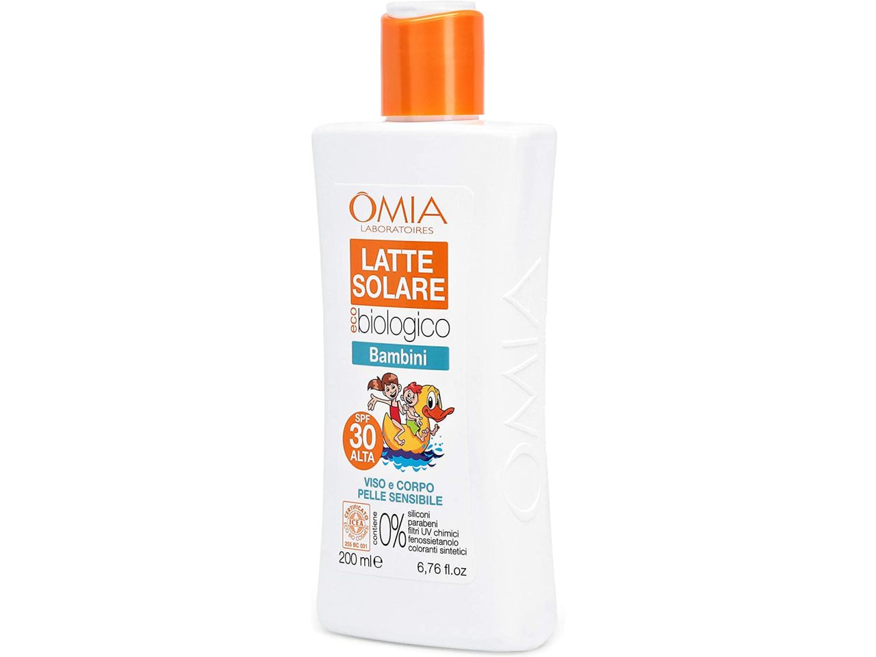 Omnia latte solare bambini spf30 200ml