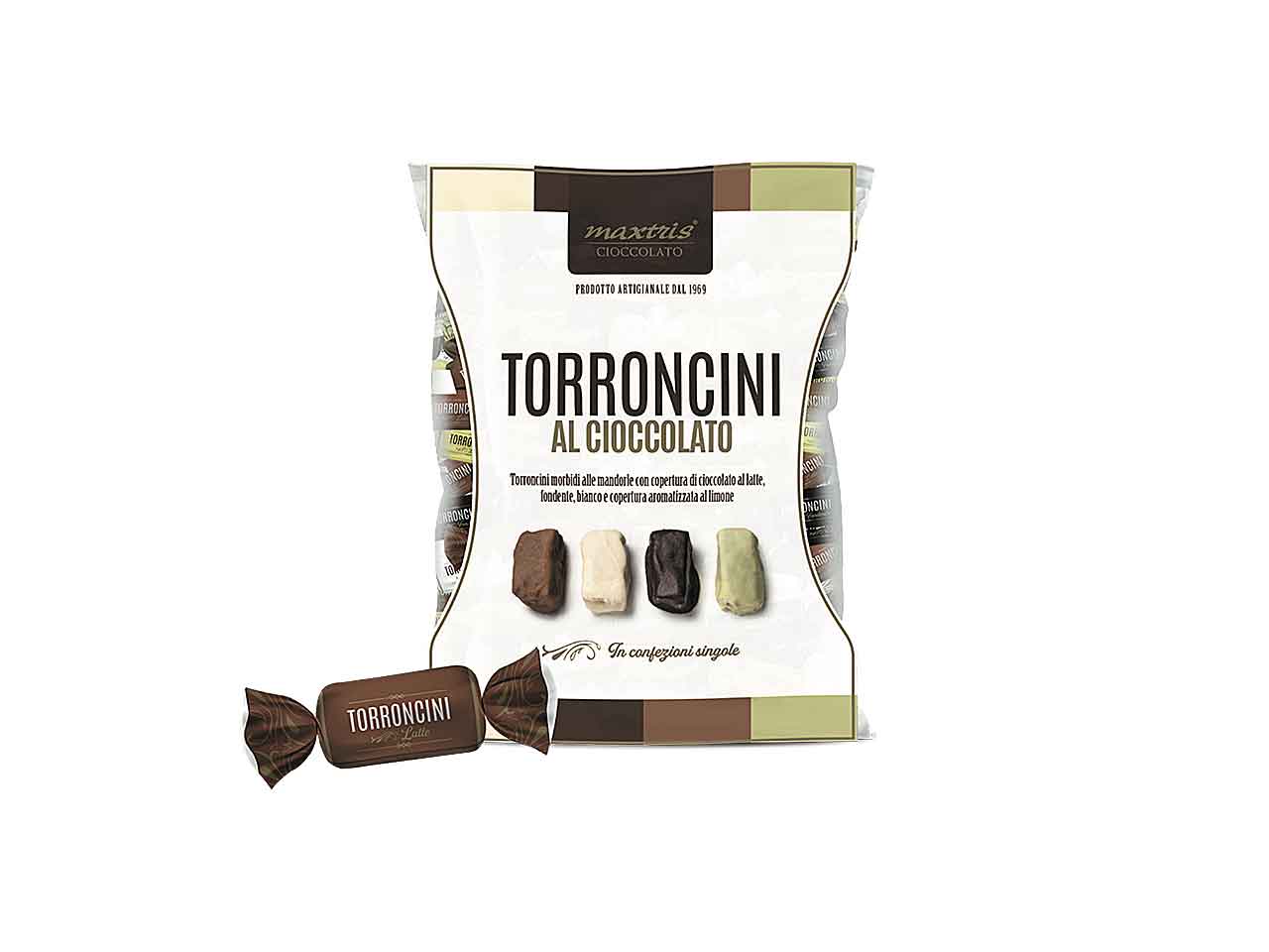 Torroncini maxtris assortiti bag 500gr