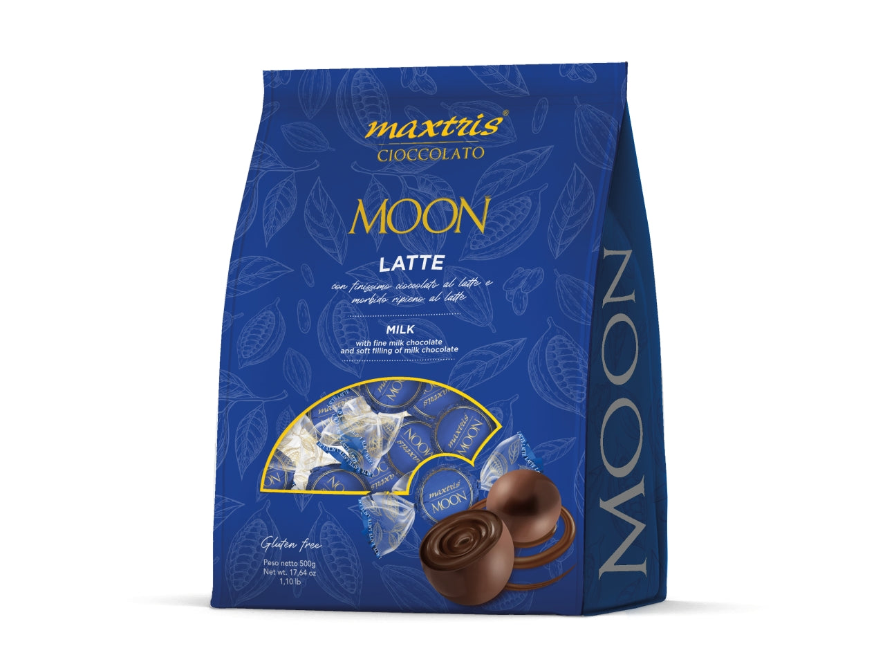 Moon maxtris latte stabilo 500gr, Peso: 500 gr | Maxtris