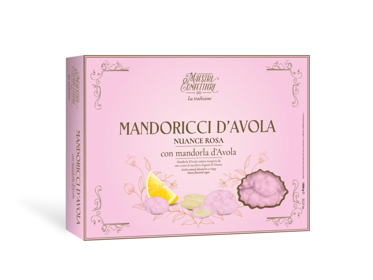 Confetti mandoricci nuance rosa
