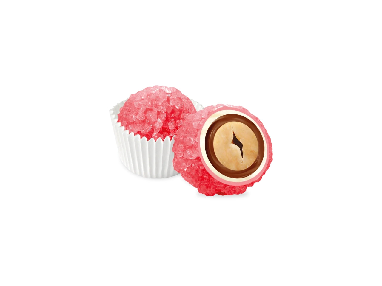 Confetti Maxtris Rosso ricoperti di cioccolato bianco e fondente per bomboniere di laurea - Diamond - 500g