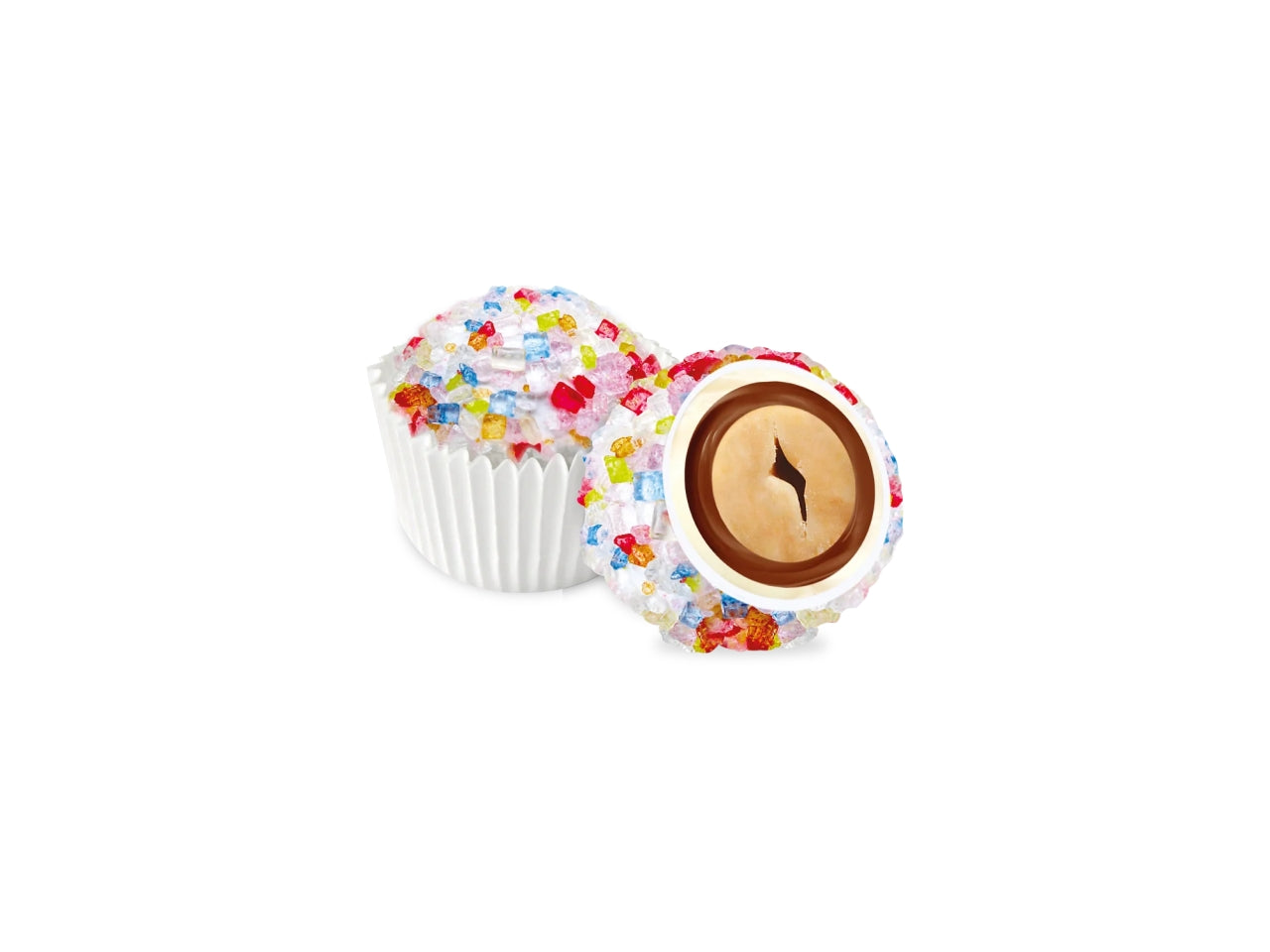 Confetti Maxtris Multicolor ricoperti di cioccolato bianco e fondente per bomboniere- Diamond - 500g