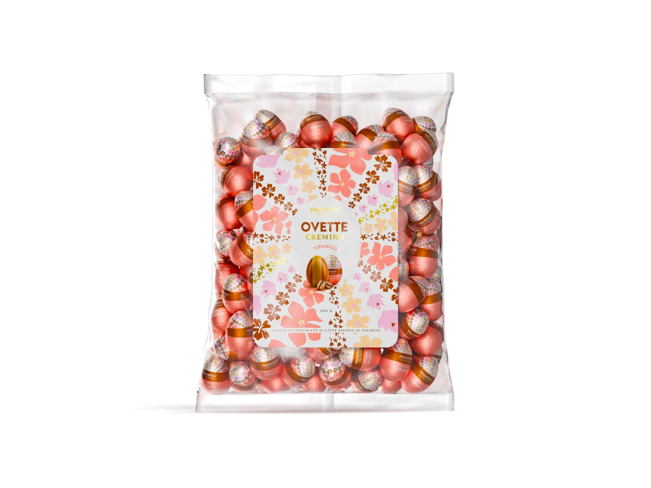 Ovetti cremino tiramisù stagnolate busta 500g