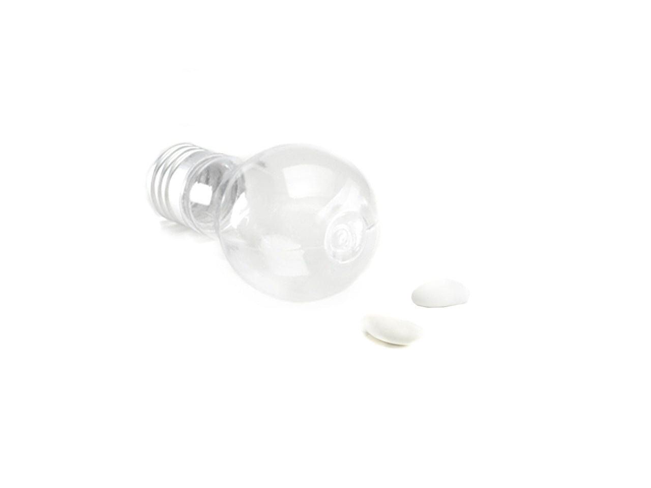 Lampadina p.confetti 9,3cmplas.pb17803