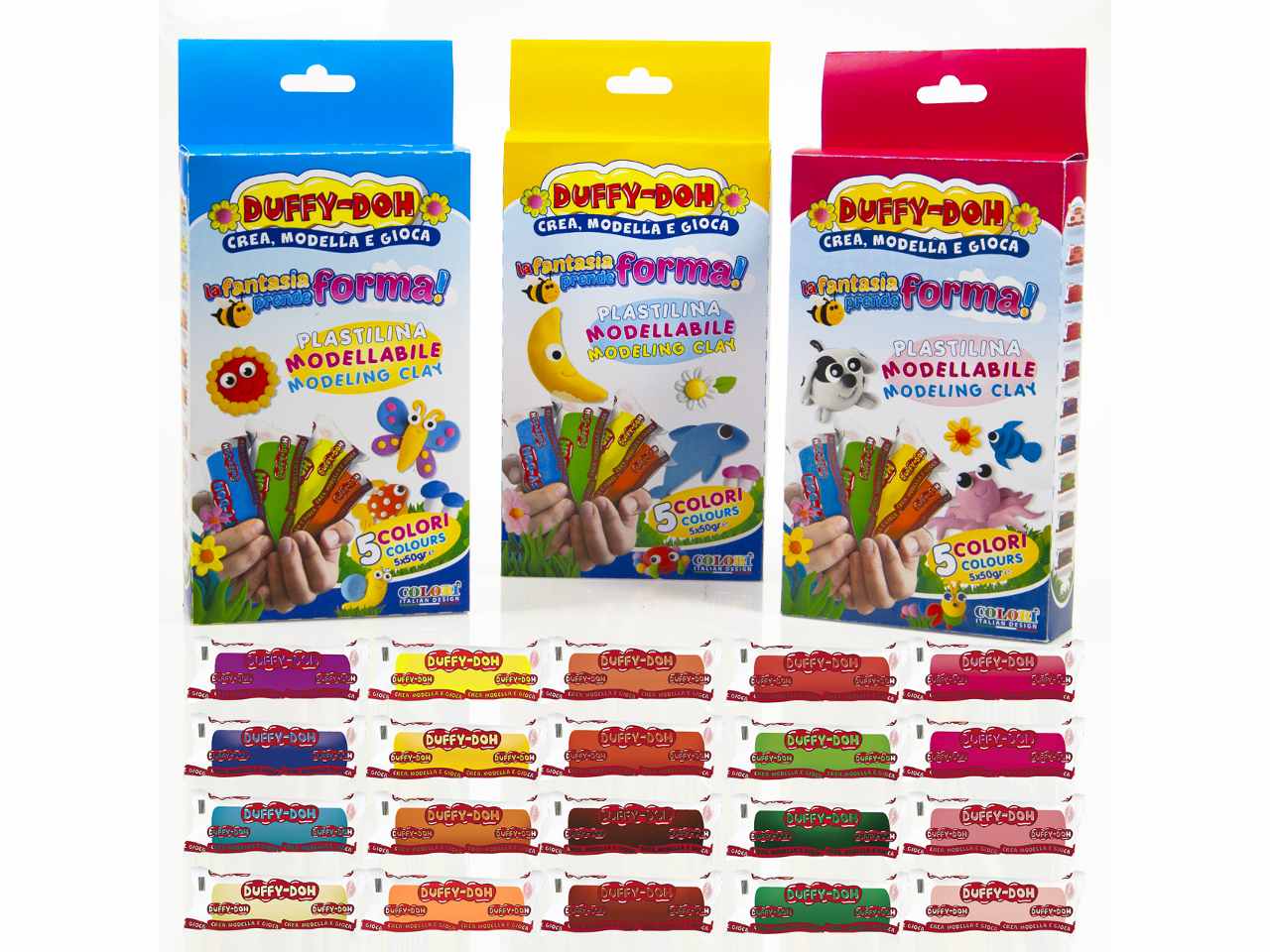 Plastilina Assortiti 50gr