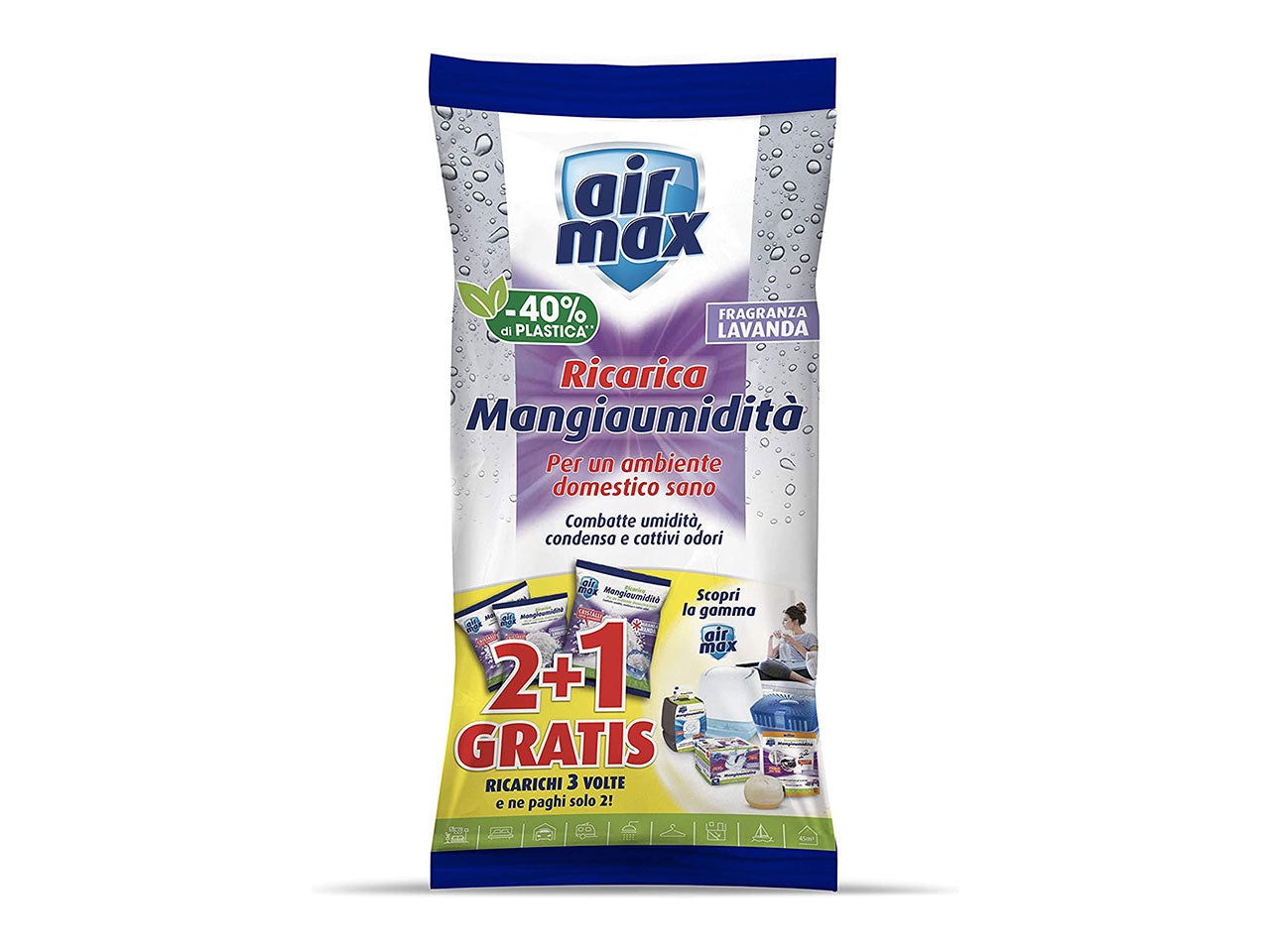 Air max sali neutri mangiaumidita' 1350gr lavanda