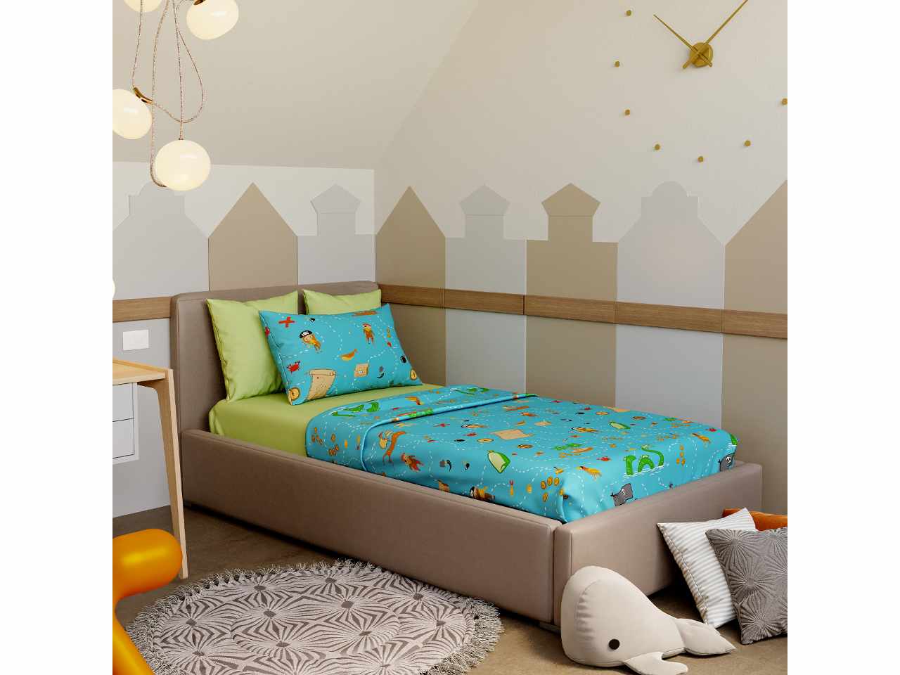 La dolce casa completo letto singolo assortimento kids