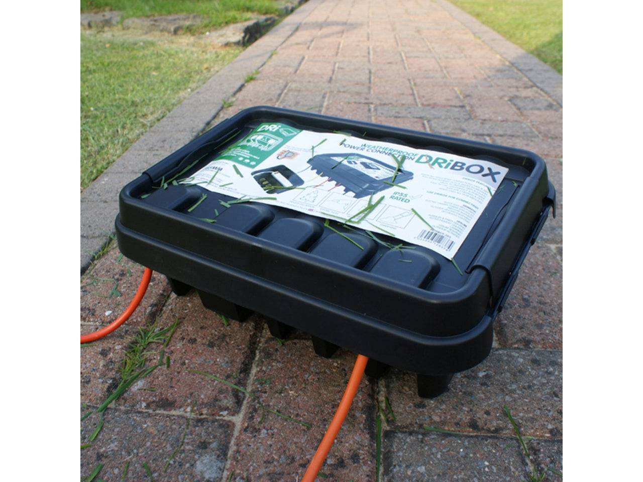 Dribox scatola protettiva/isolante per collegamenti elettrici esterno ip55 colore nero 28,5x15x11 cm - XmasKing