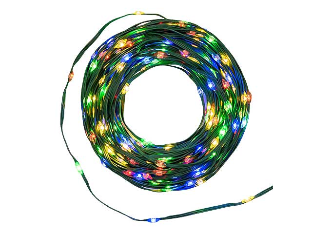 Catena luci gocce 400led multicolor uso esterno