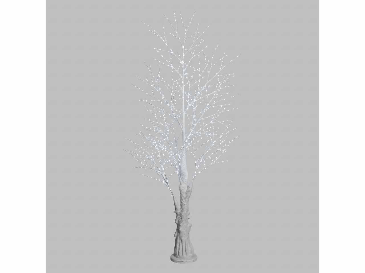 Albero 1200 microled bianco caldo 240cm uso esterno
