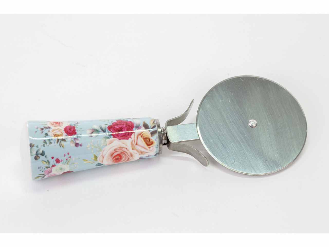 L.pinkroses taglia pizza 15cm 54051