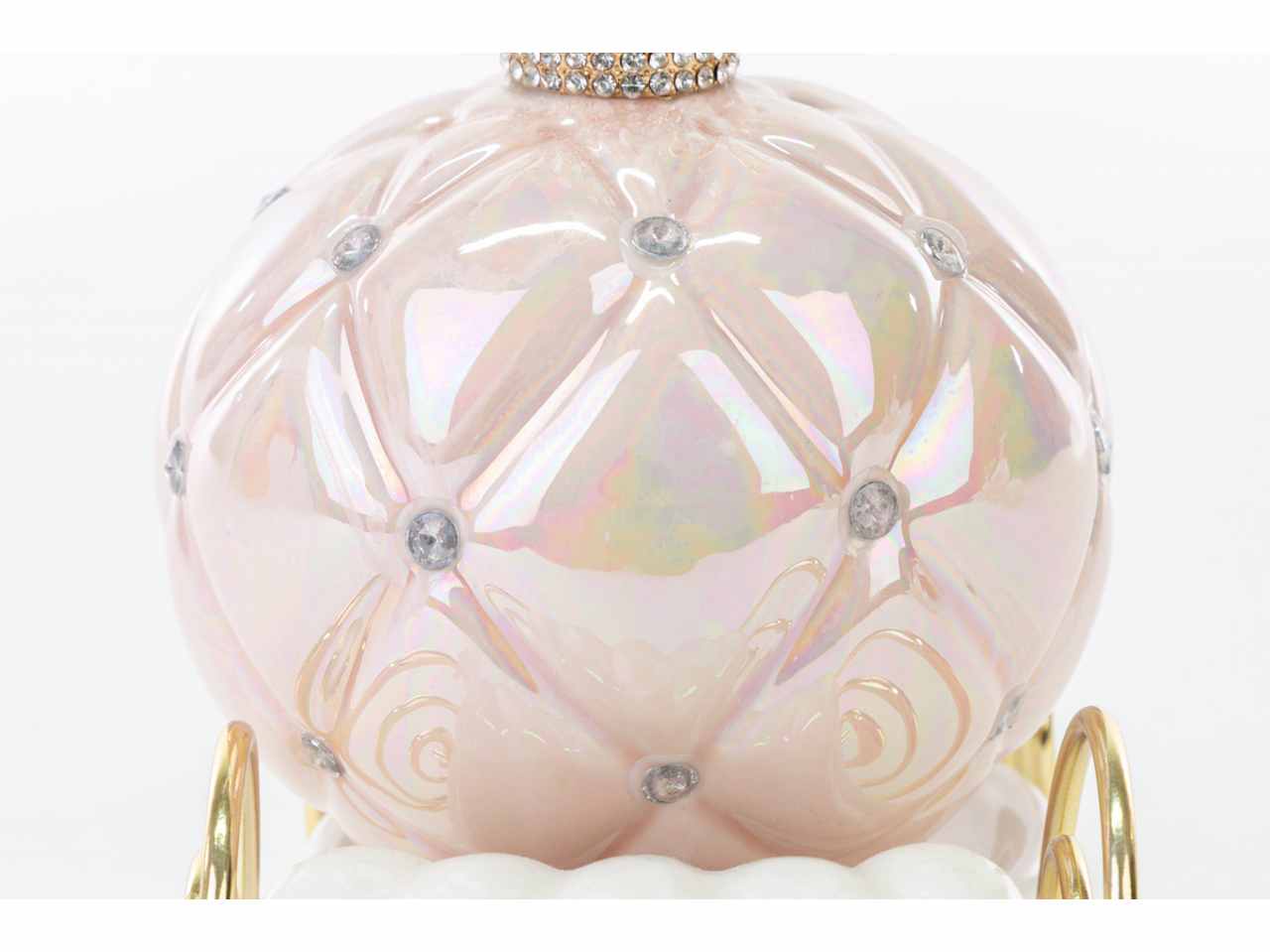 Profumatore carrozza rosa 15x9xh.12cm 54201