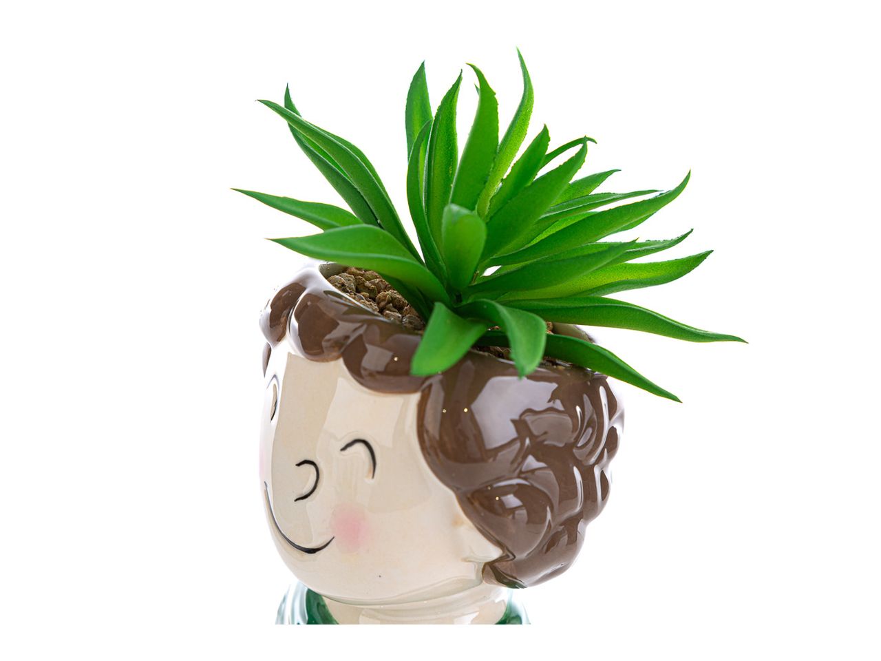 Vasetto boy con piantina 7,5xh.15cm