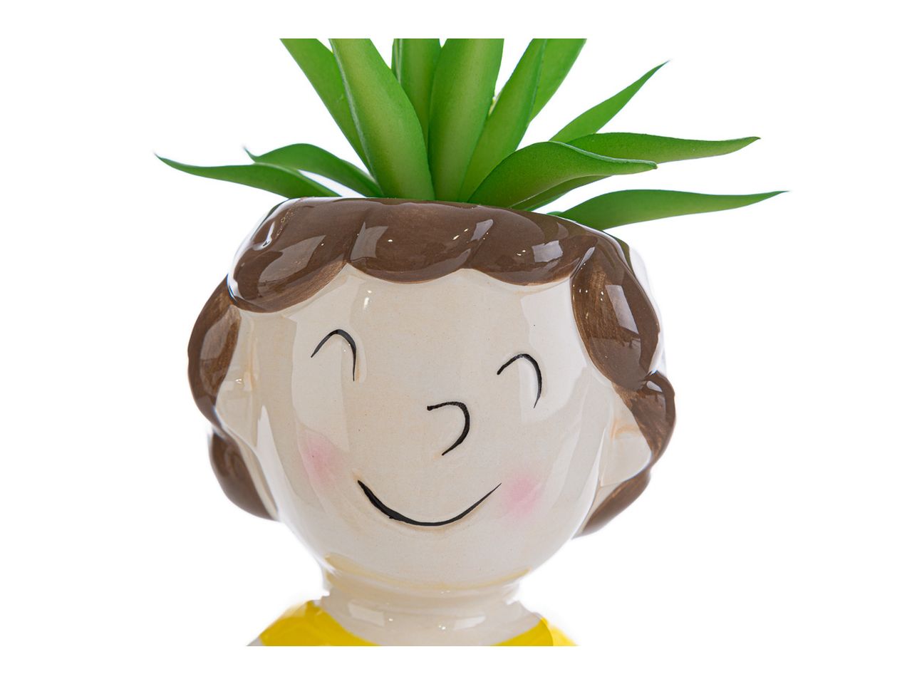 Vasetto boy con piantina 7,5xh.15cm