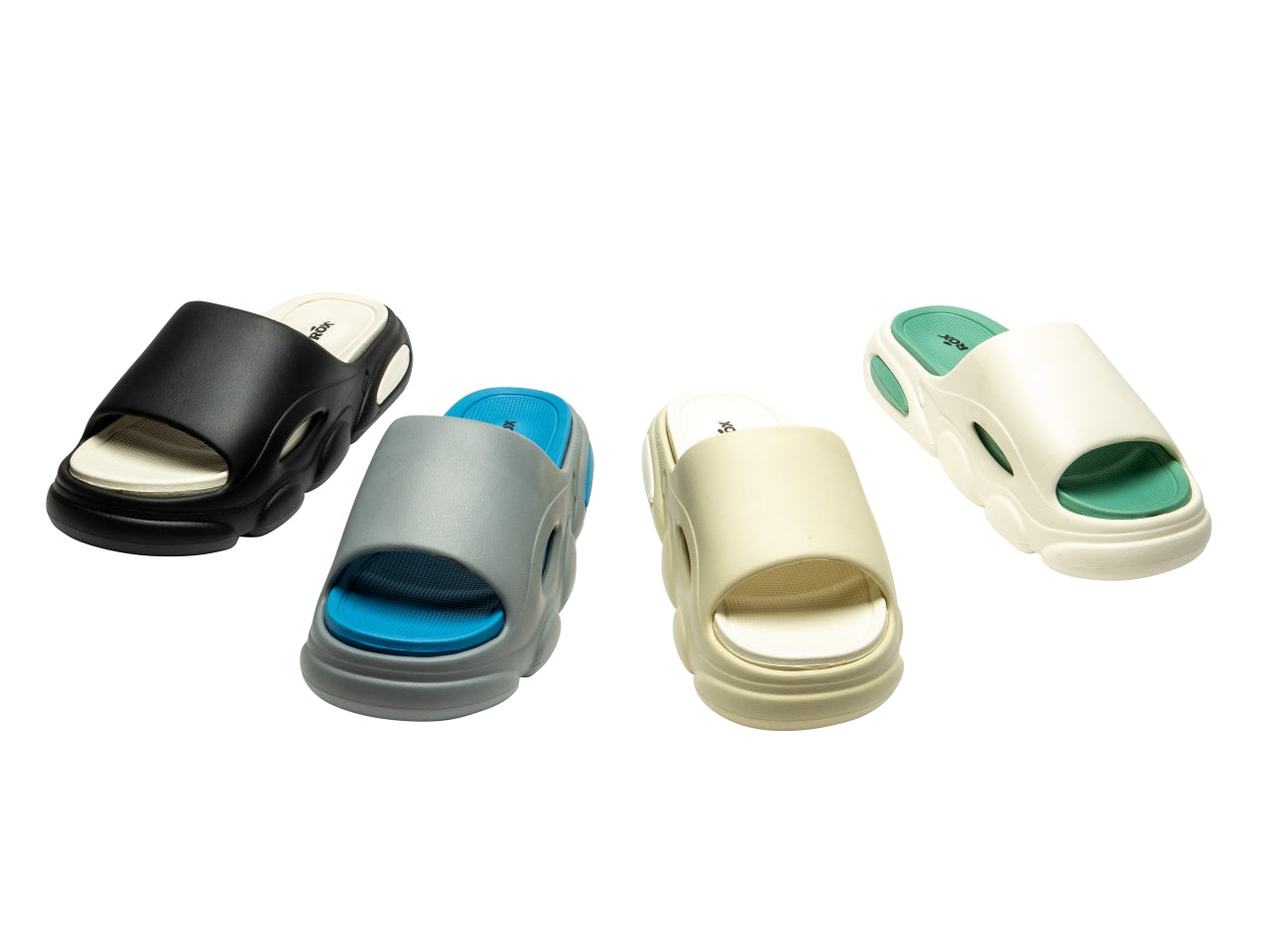 Ciabatte mare da uomo in plastica eva soft colori assortiti dalla 40 alla 45 - Rox