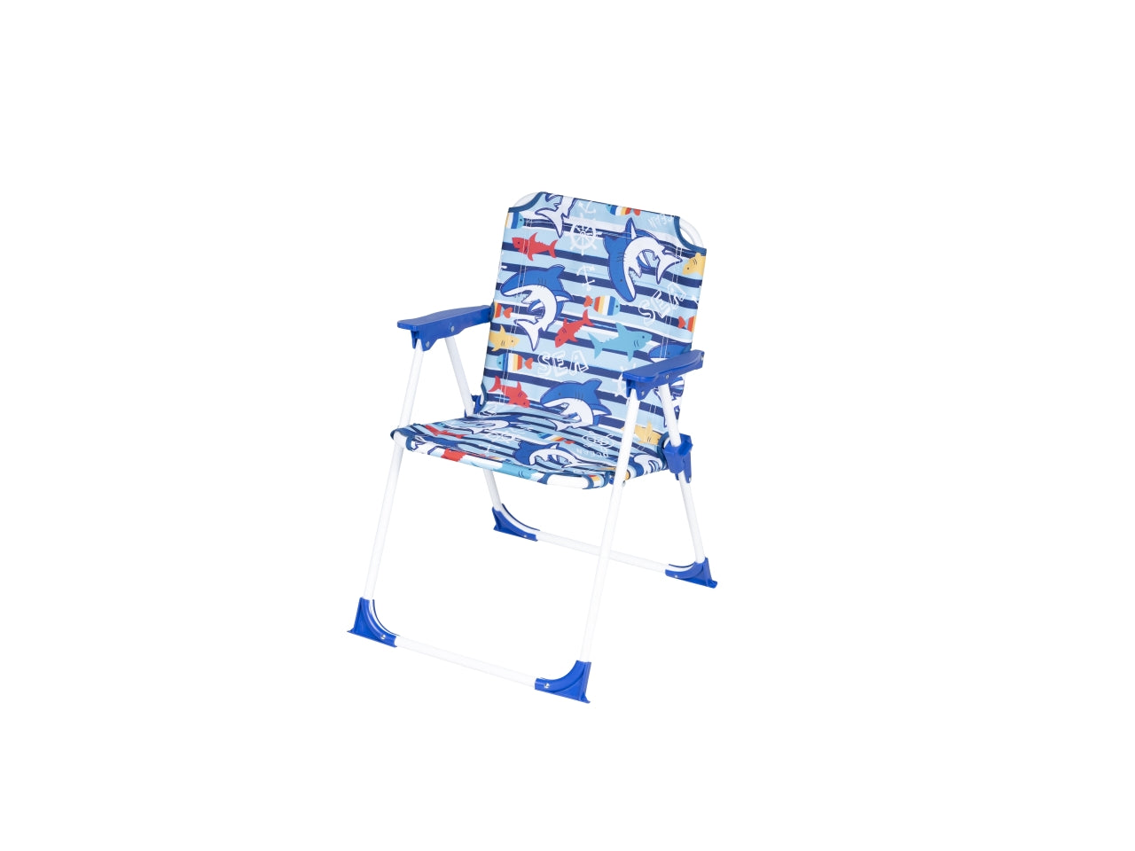 Sedia bimbi in ferro e plastica 4 colori assortiti pieghevole 37x25x26/52cm - Nataluna