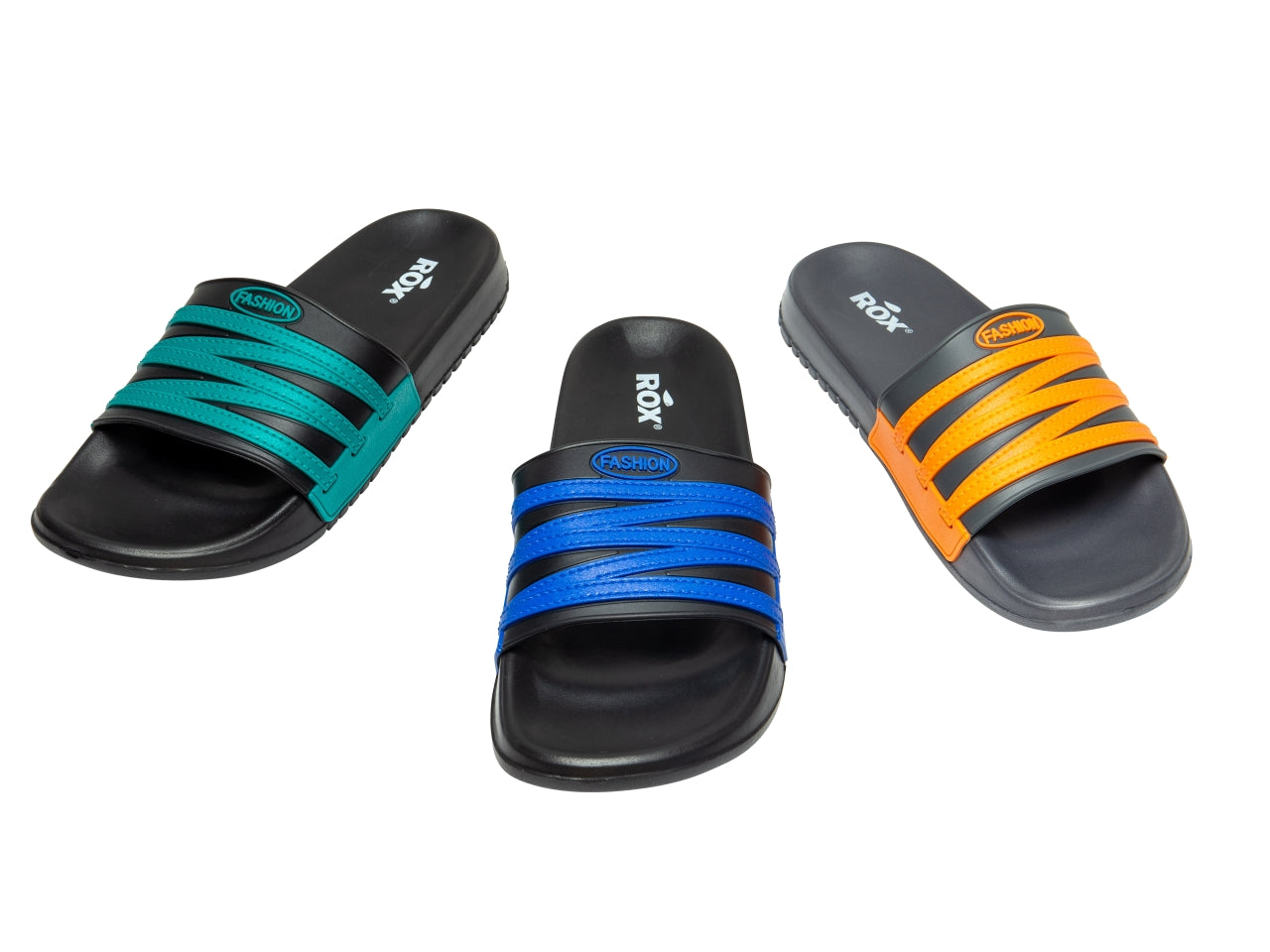 Ciabatte mare da uomo in plastica eva colori assortiti dalla 40 alla 45 - Rox