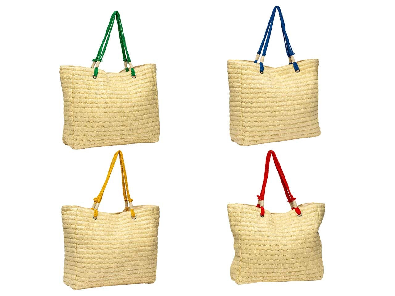 Borsa mare 39x14x36cm in 4 colori assortiti