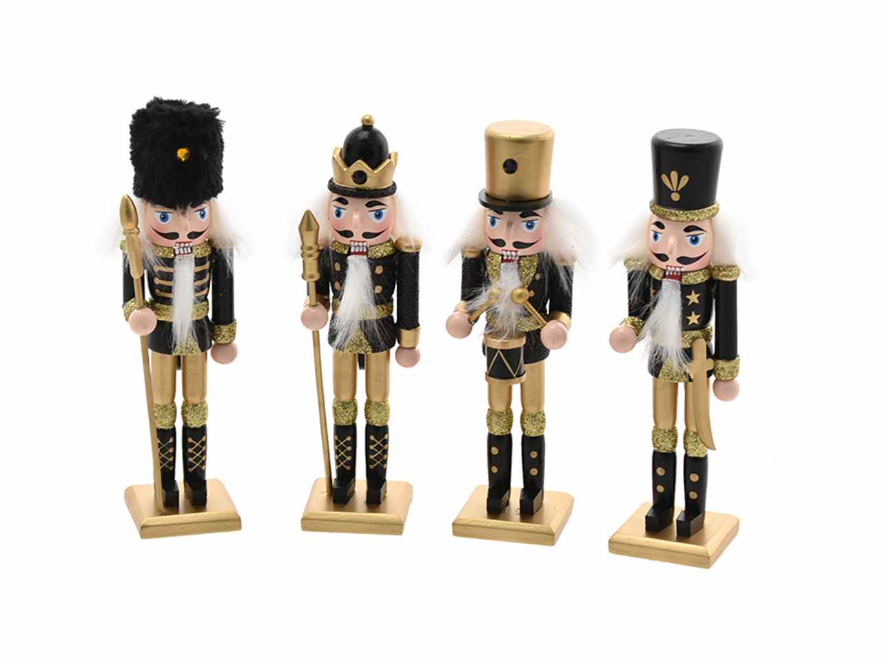 Schiaccianoci 18cm nero/oro