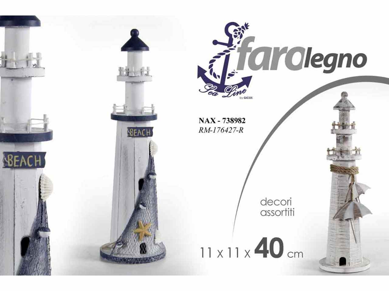 Faro 11x11x40cm 738982