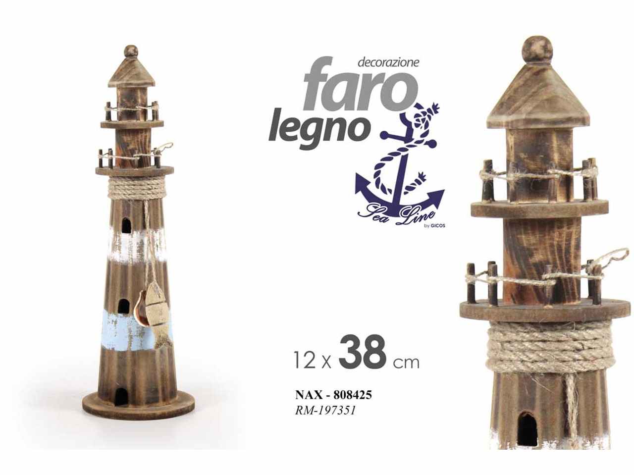 Faro 38x12x12cm 808425