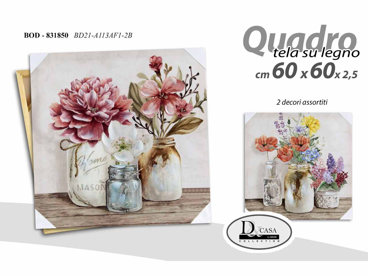 Quadro 60x60x2,5cm831850