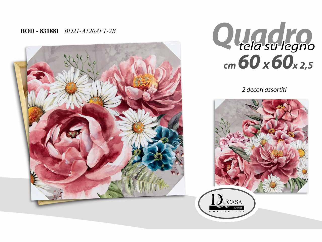 Quadro 60x60x2,5cm831881