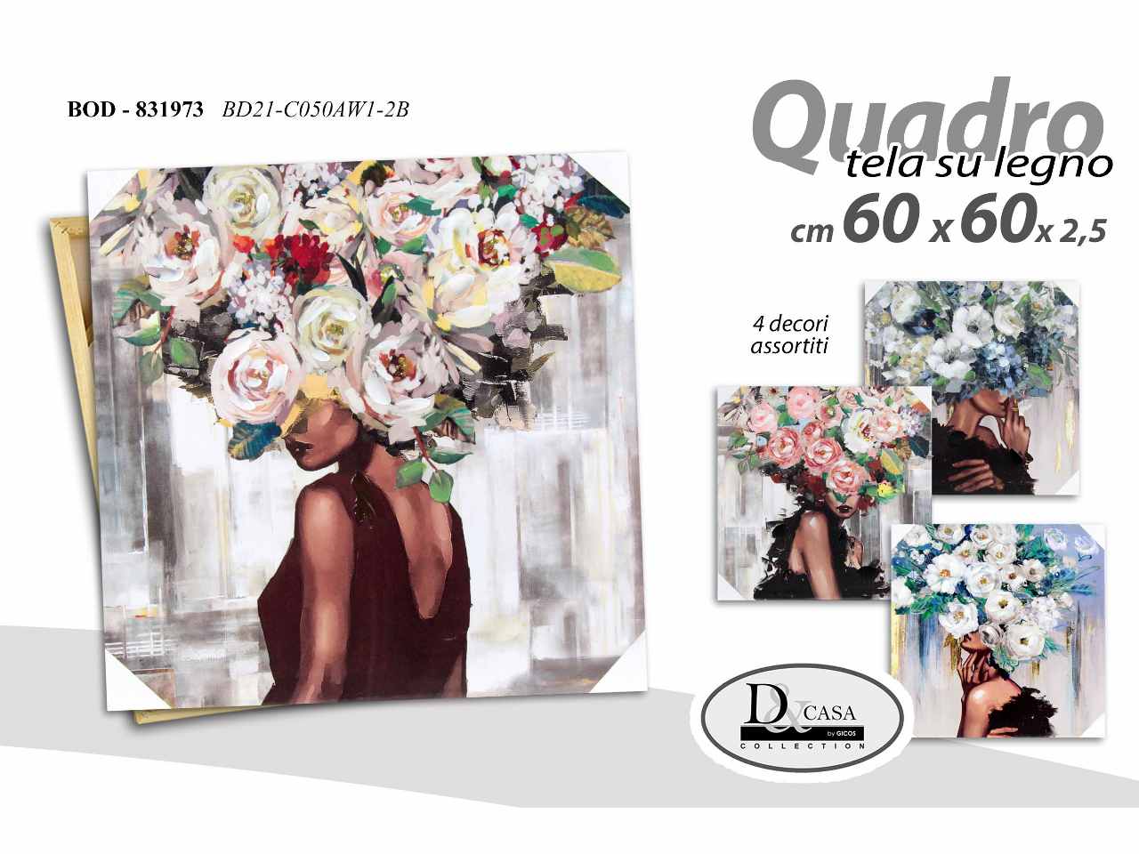 Quadro 60x60x2,5cm831973