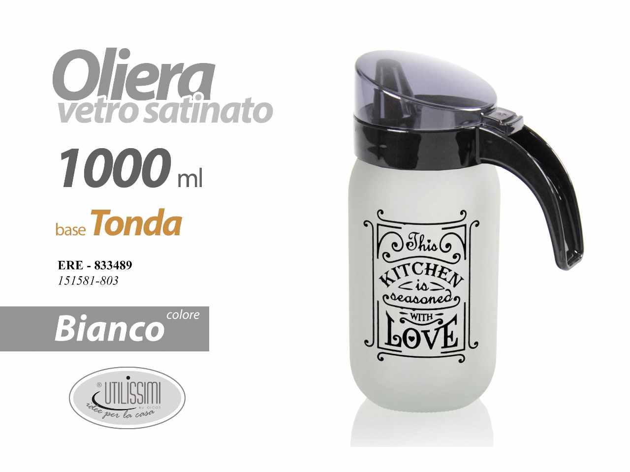 Oliera bianca 1000cc 21cm 833489