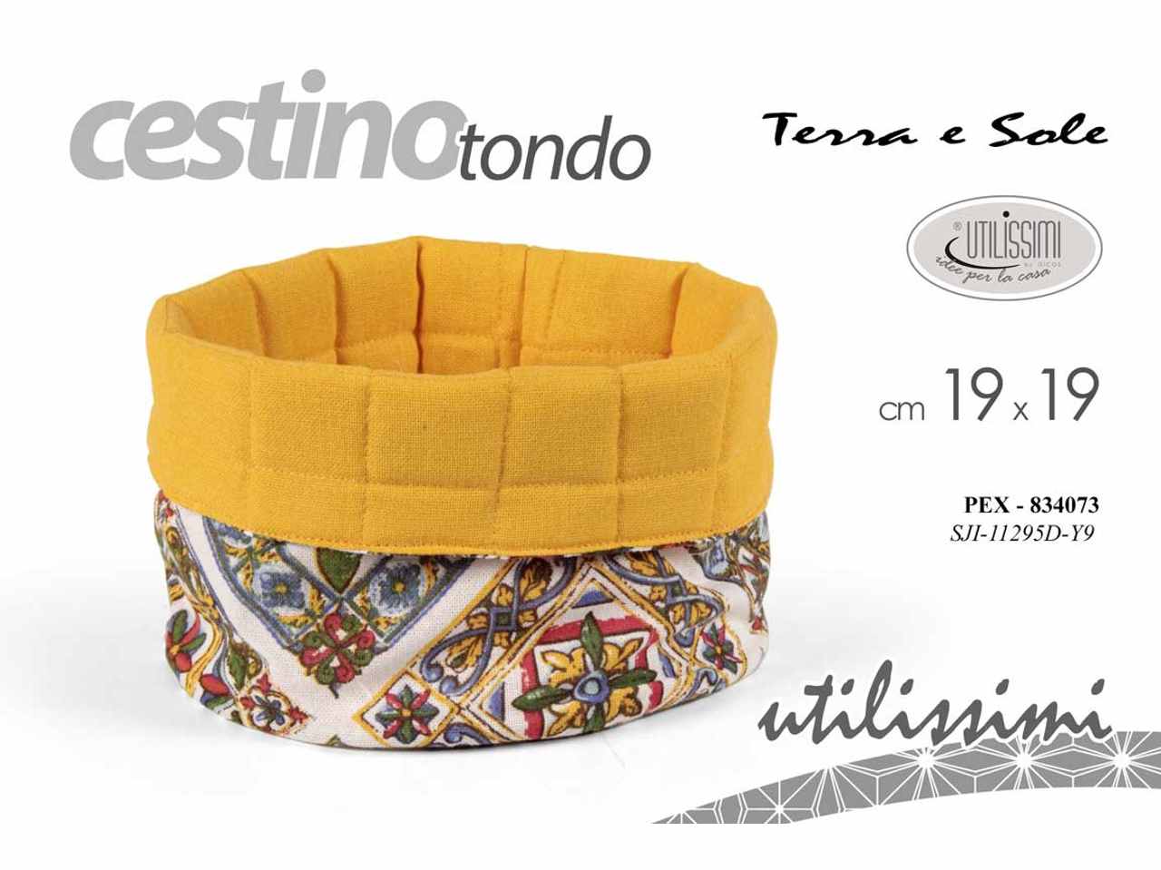 L.terra sole cestino 19cm 834073