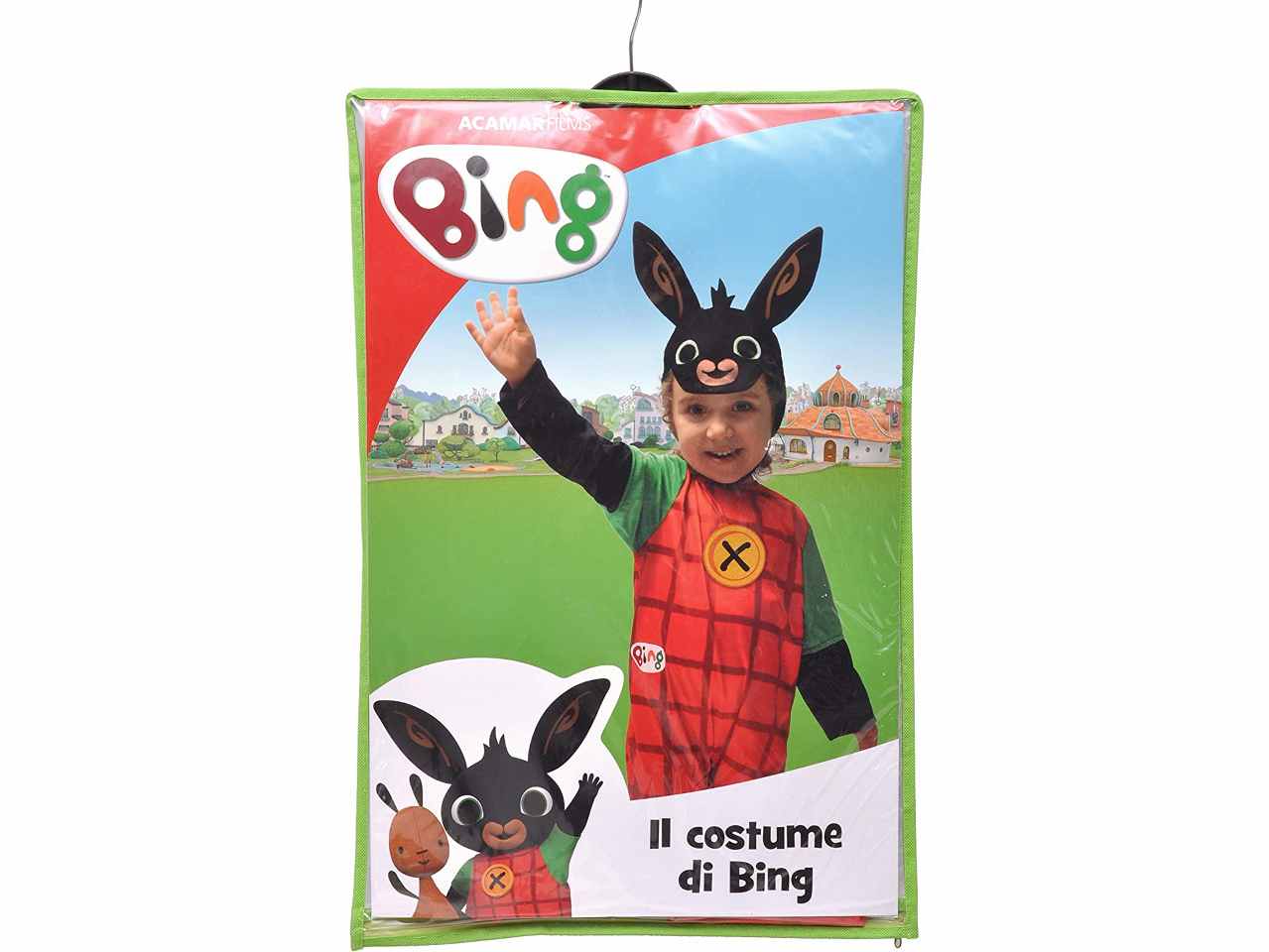 Costume da bing bunny con la tutina e cuffietta taglia 4-5 anni