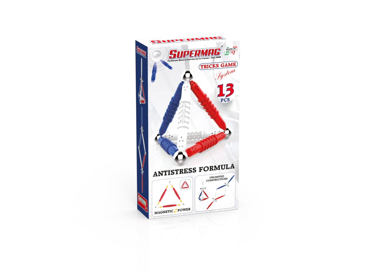 Tricks game system - azzurro / bianco / rosso