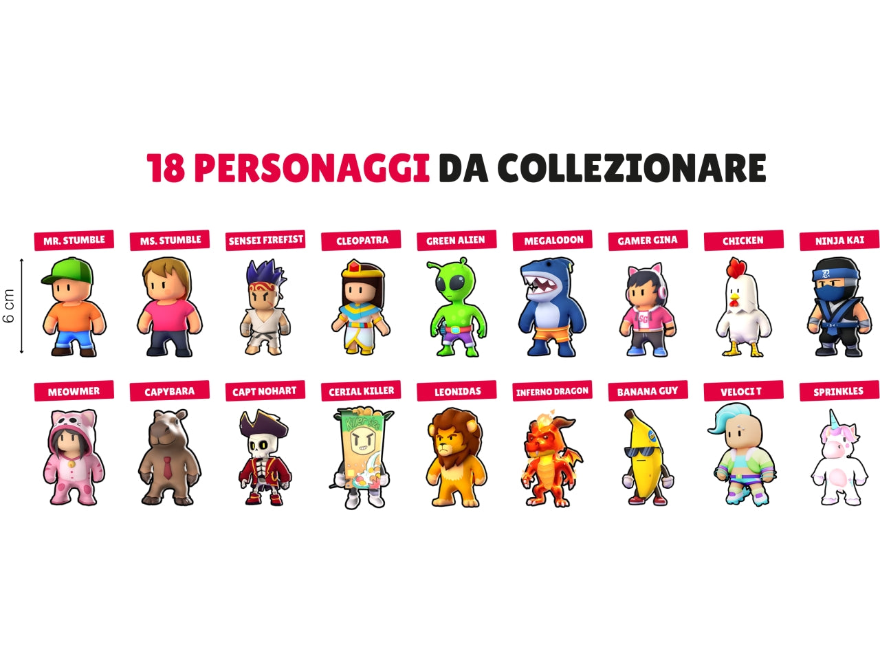Stumble guys portachiavi