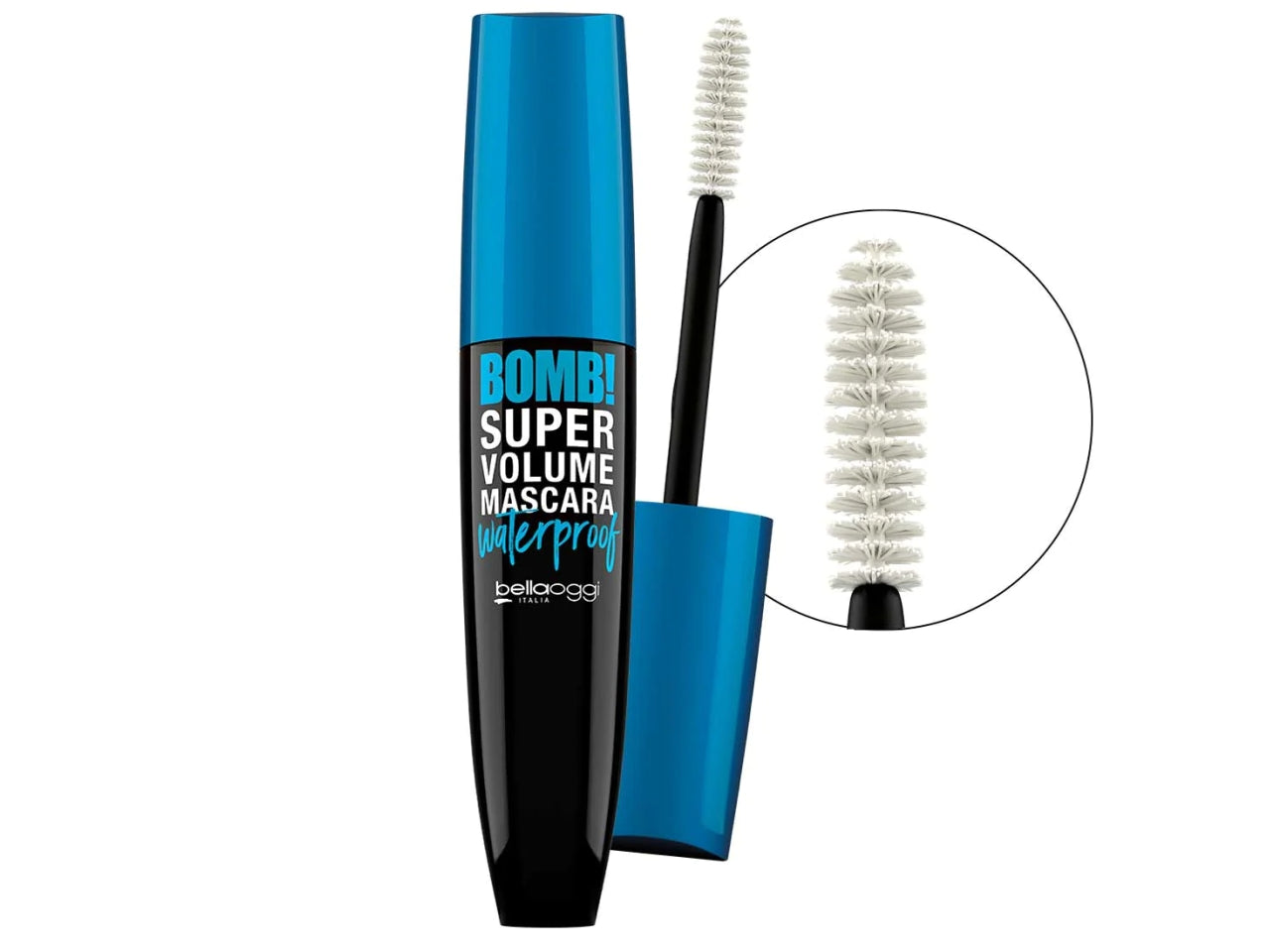 Mascara Bomb! Super Volume - Waterproof e volume esplosivo - Nero - Bellaoggi
