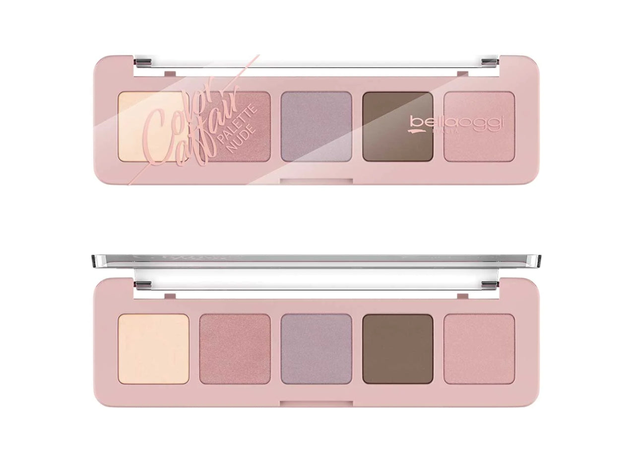 Palette occhi ombretto - Color Affair - 5 Colori, Matte e Perlati, Sfumature Infinite - Nude - Bellaoggi