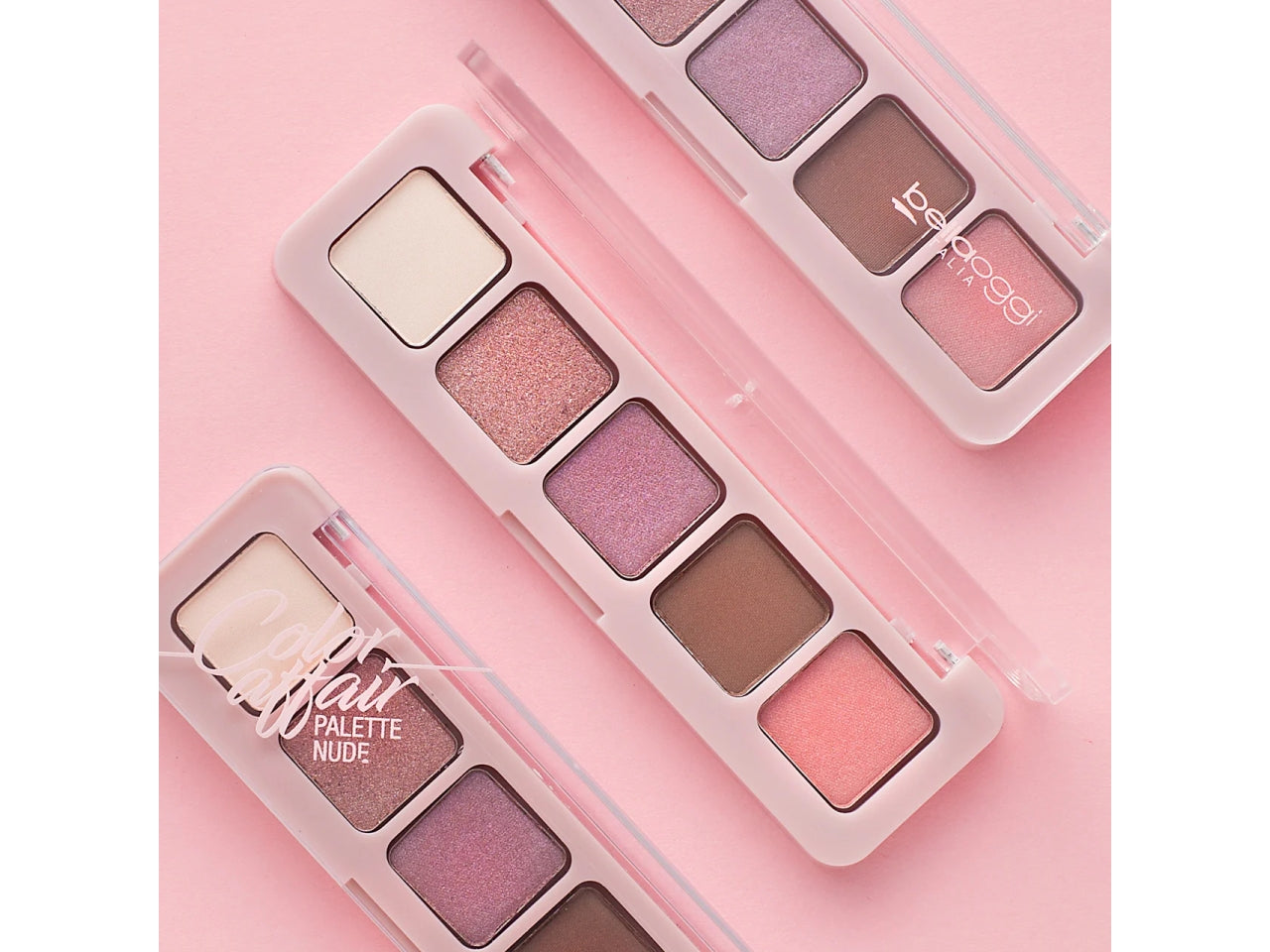 Palette occhi ombretto - Color Affair - 5 Colori, Matte e Perlati, Sfumature Infinite - Nude - Bellaoggi