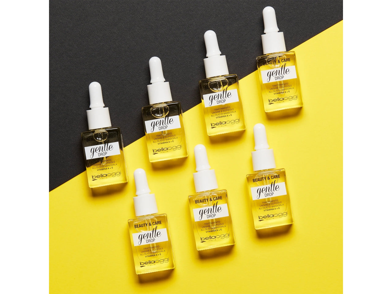 Trattamento Unghie e Cuticole Gentle Drop - Olio di Mandorle Dolci, Idratante, Rimozione Cuticole - Invisible - Bellaoggi