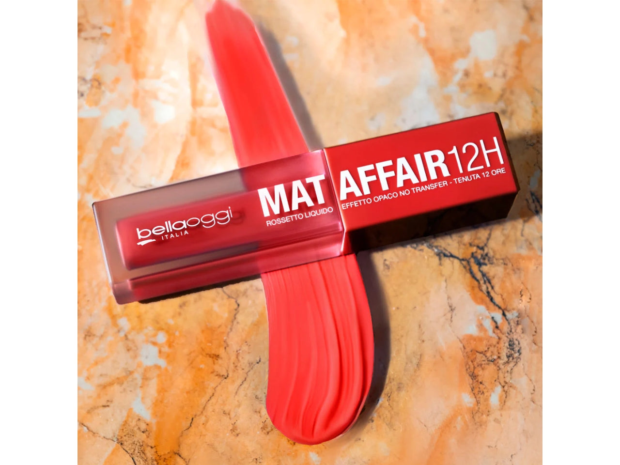 Rossetto Liquido Opaco Mat Affair 12H - Lunga tenuta - Red Affair - Bellaoggi