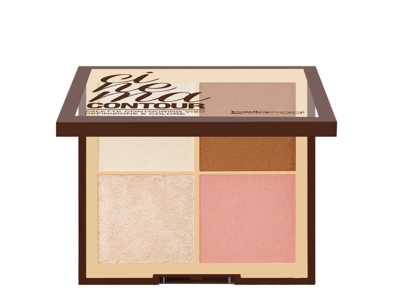 Palette viso Illuminante - Contouring Completo, Cipria, Blush, Illuminante - Contour - Bellaoggi