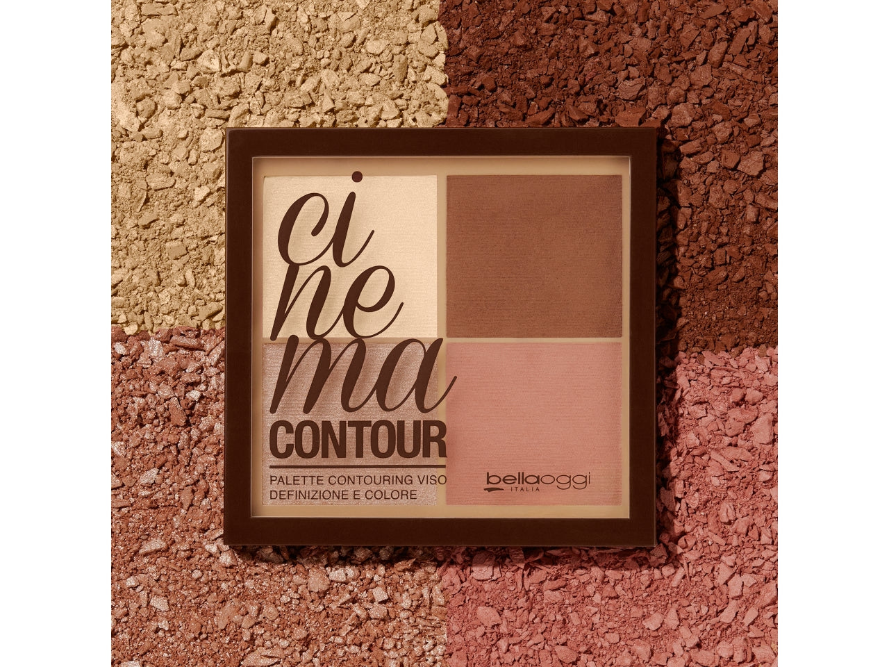 Palette viso Illuminante - Contouring Completo, Cipria, Blush, Illuminante - Contour - Bellaoggi
