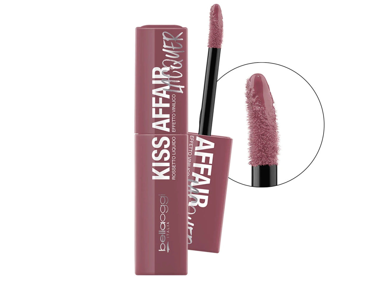 Rossetto Liquido Effetto Vinilico Kiss Affair Lacquer - Brillantezza e intensità - First Date - Bellaoggi