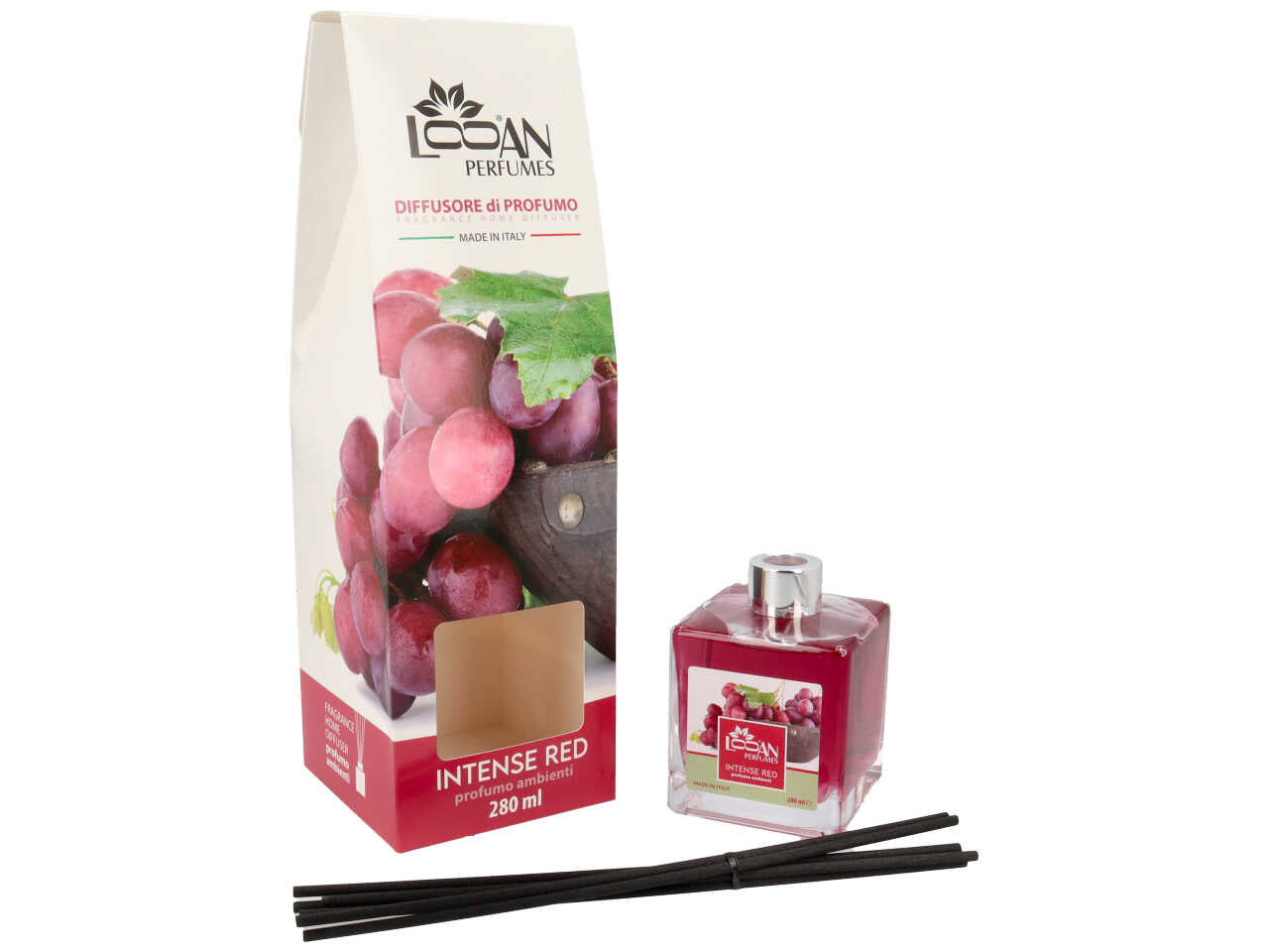 Diffusore home fragrance 280ml profumazione intense red