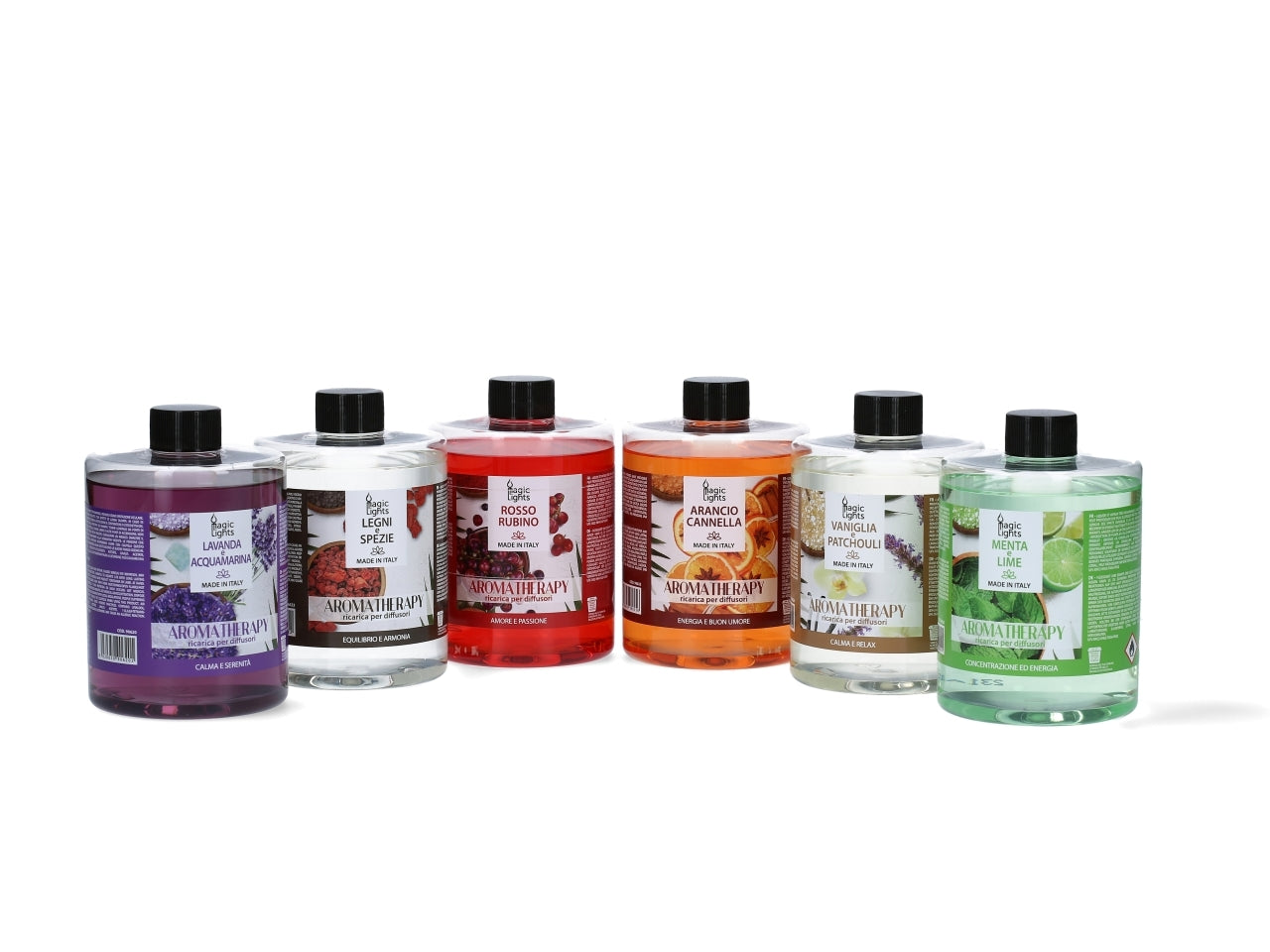 Ricarica refill 500 ml aromaterapia lavanda e acquamarina