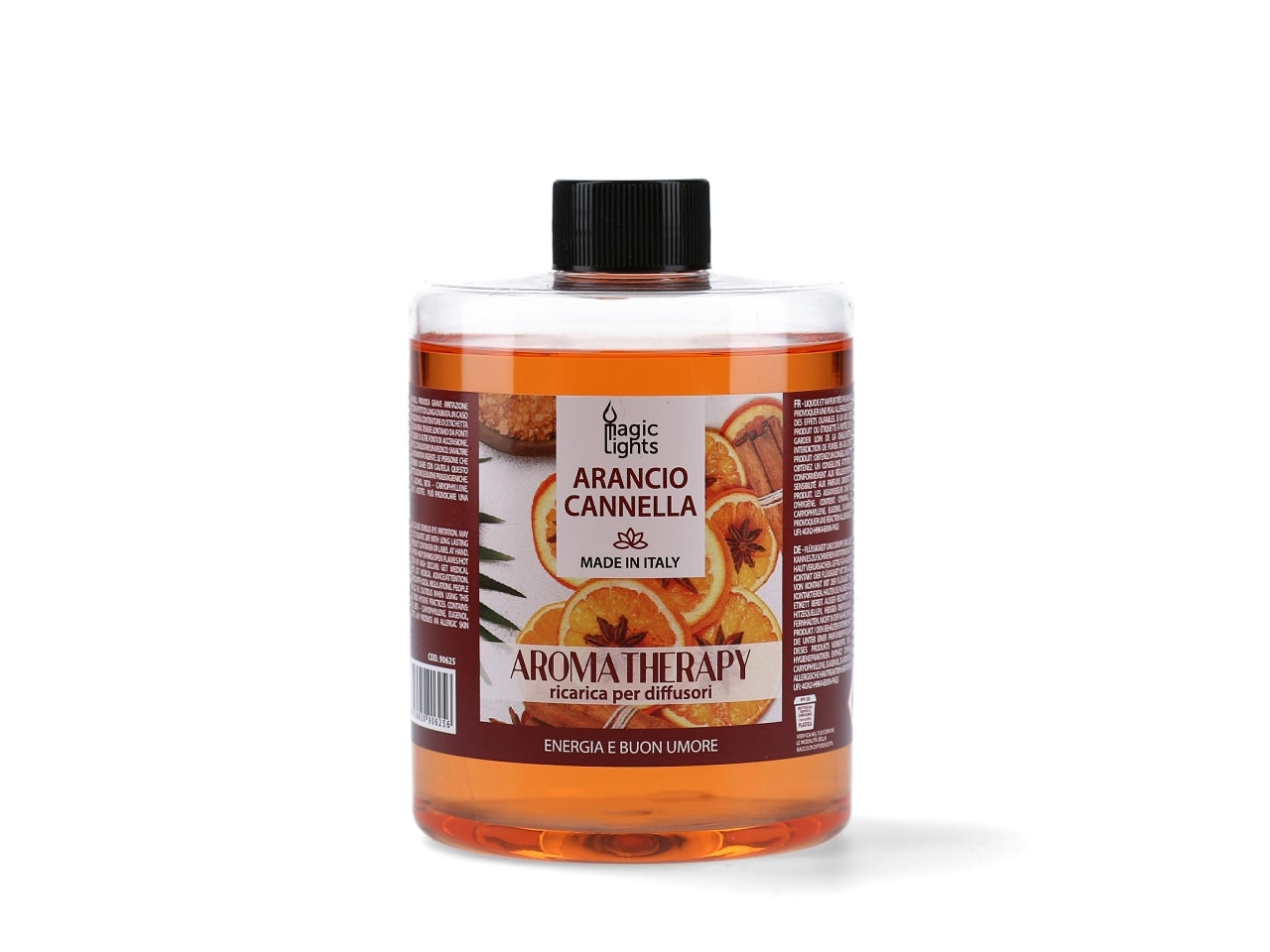 Ricarica refill 500 ml aromaterapia arancio cannella