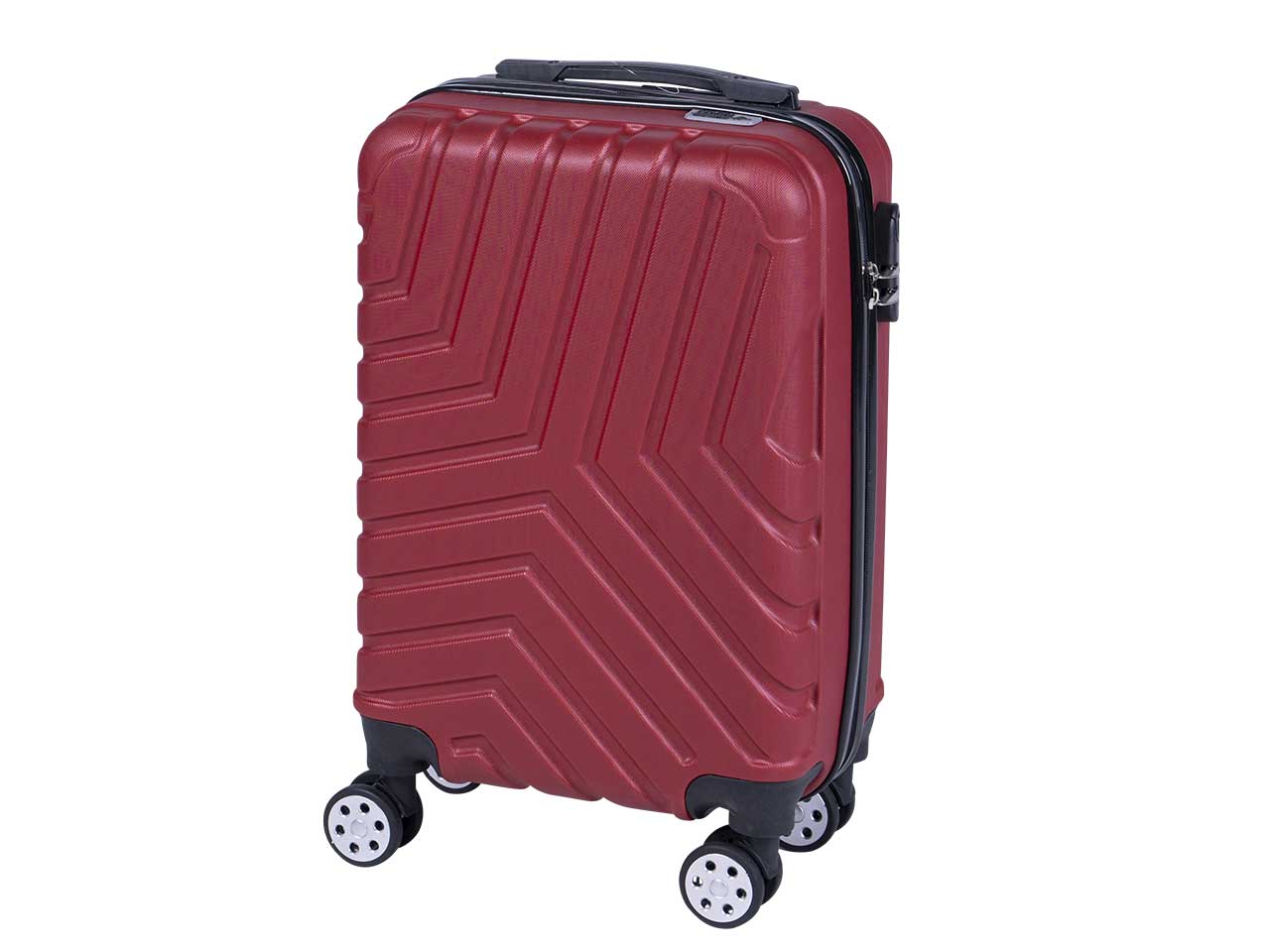 Trolley galles rosso 33.5x22x55cm